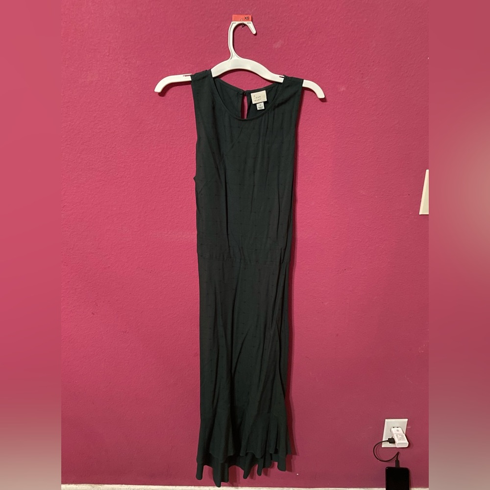 A New Day high neck green dress
